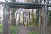 Passage du cimetière de l'Ouest à Mont-St-Aignan